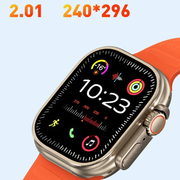 WK WH-02 Traveler 2.01 inch Smart Watch Supports Blood Oxygen ...
