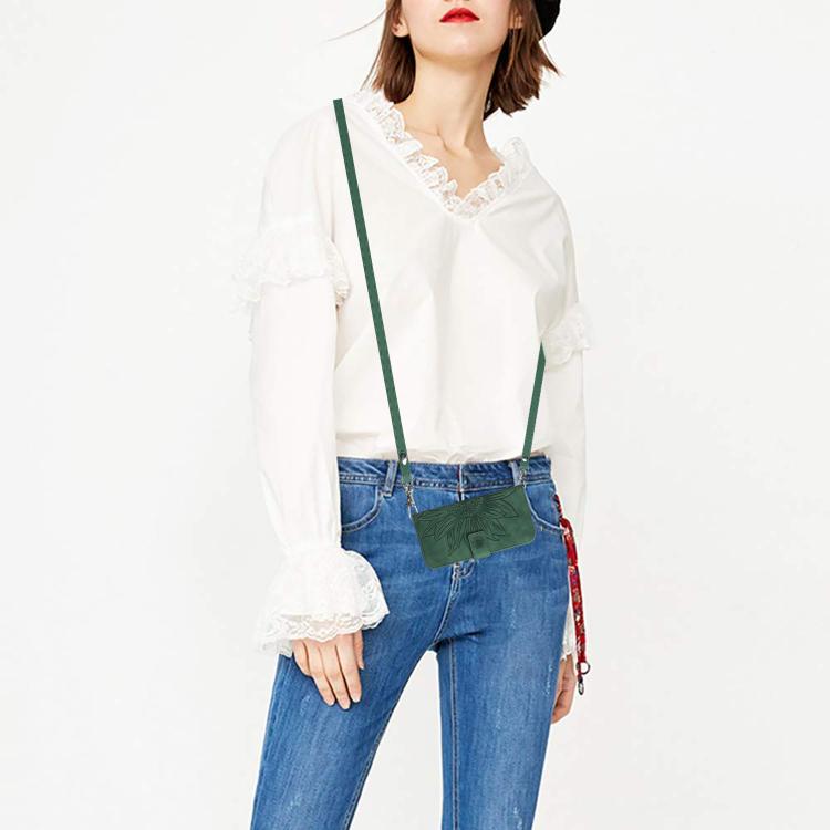 For Xiaomi 15T Pro Skin Feel Sun Flower Embossed Flip Leather Phone Case with Lanyard(Green)