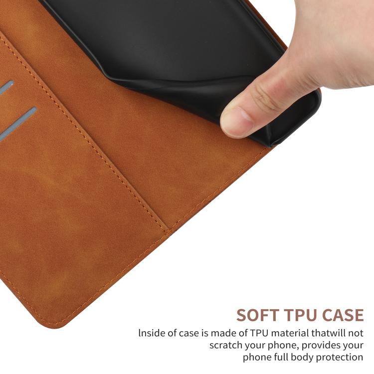 For Xiaomi 15 Ultra Stitching Embossed Leather Phone Case(Brown)