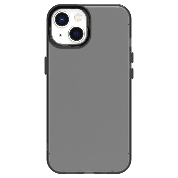 For iPhone 15 Candy PC Hybrid TPU Shockproof Phone Case(Black) For iPhone 15 Candy PC Hybrid TPU Shockproof Phone Case(Black)