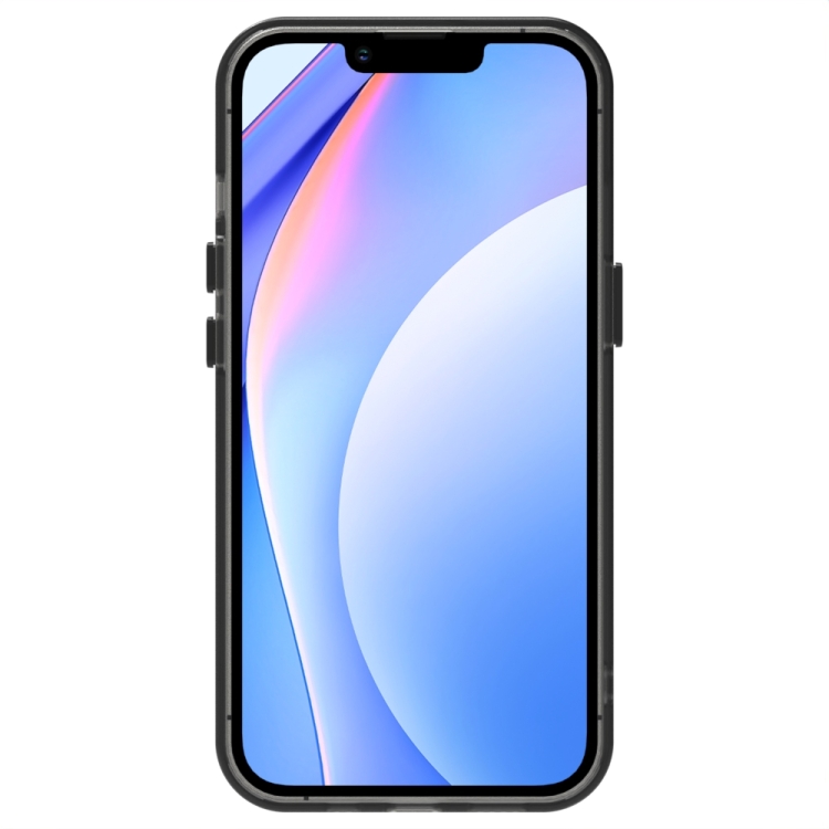 For iPhone 15 Candy PC Hybrid TPU Shockproof Phone Case(Black) For iPhone 15 Candy PC Hybrid TPU Shockproof Phone Case(Black)