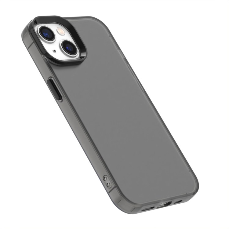 For iPhone 15 Candy PC Hybrid TPU Shockproof Phone Case(Black) For iPhone 15 Candy PC Hybrid TPU Shockproof Phone Case(Black)