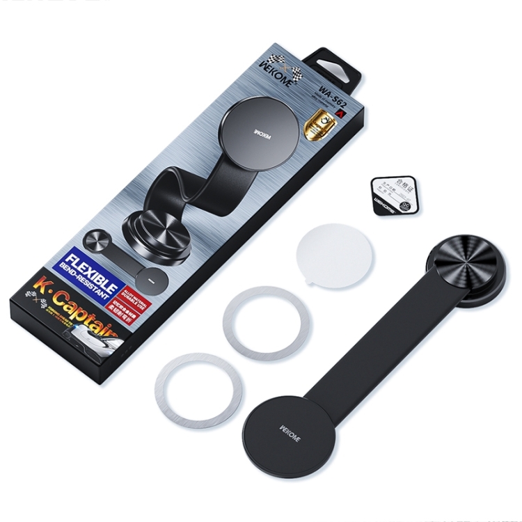 WEKOME WA-S62 K-Captain Maglev Folding Car Holder(Black) WEKOME WA-S62 K-Captain Maglev Folding Car Holder(Black)