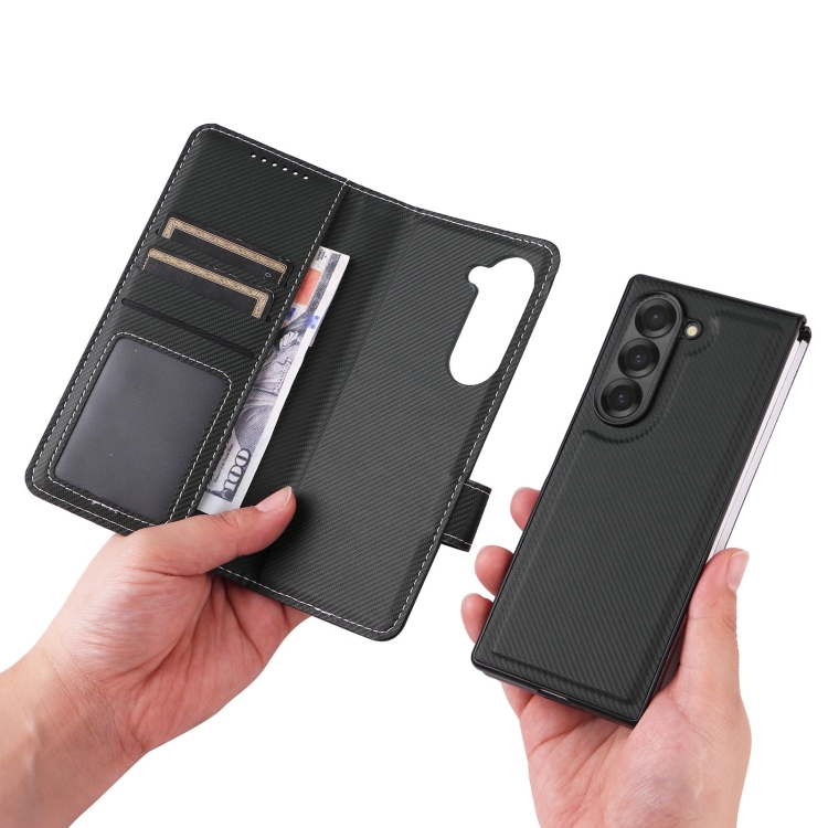 For Samsung Galaxy Z Fold6 5G Split 2 in 1 Folding Leather Phone Case(Dark Green) For Samsung Galaxy Z Fold6 5G Split 2 in 1 Folding Leather Phone Case(Dark Green)