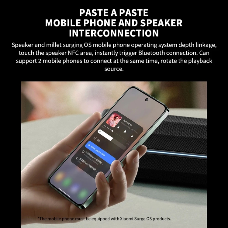 Xiaomi Bluetooth Speaker Support NFC Connection & Bluetooth Call(Black) Xiaomi Bluetooth Speaker Support NFC Connection & Bluetooth Call(Black)