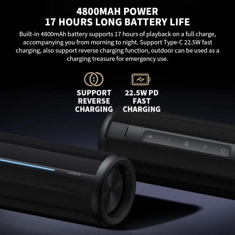 Xiaomi Bluetooth Speaker Support NFC Connection & Bluetooth Call(Black) Xiaomi Bluetooth Speaker Support NFC Connection & Bluetooth Call(Black)