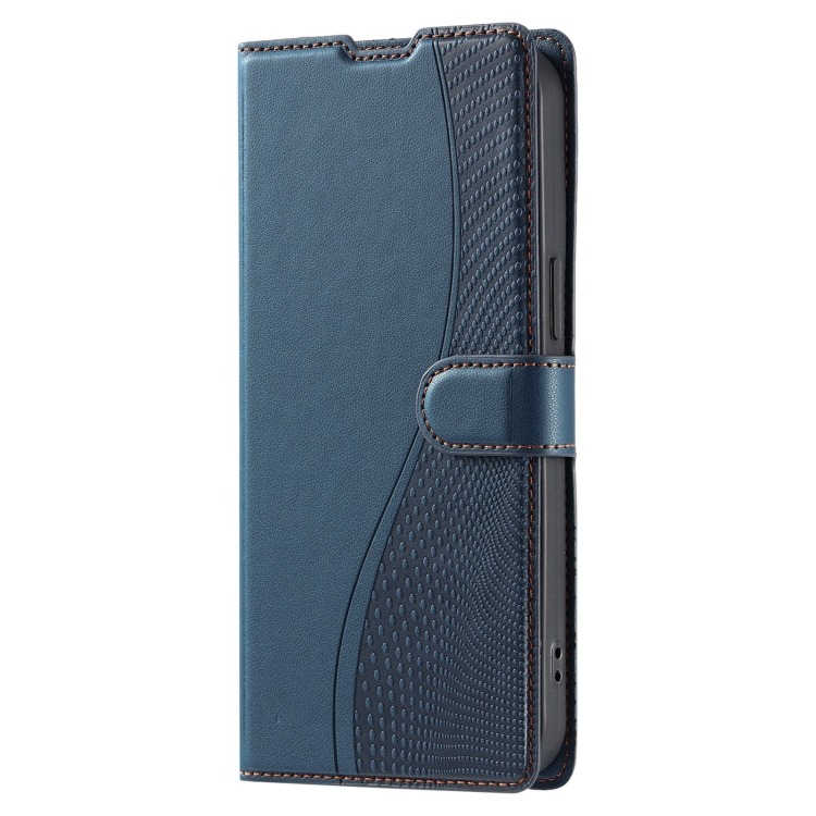 For iPhone 7 / 8 / SE 2022 Voltage Ultra-thin Dot Leather Phone Case(Blue) For iPhone 7 / 8 / SE 2022 Voltage Ultra-thin Dot Leather Phone Case(Blue)