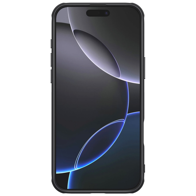 For iPhone 16 Pro Max NILLKIN Frosted Shield Pro PC + TPU Phone Case(Black) For iPhone 16 Pro Max NILLKIN Frosted Shield Pro PC + TPU Phone Case(Black)
