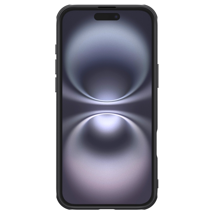 For iPhone 16 Plus NILLKIN Frosted Shield Pro PC + TPU Phone Case(Black) For iPhone 16 Plus NILLKIN Frosted Shield Pro PC + TPU Phone Case(Black)