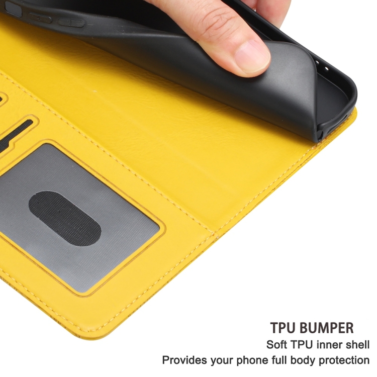 For Samsung Galaxy S25+ 5G Floral Embossed Pattern Leather Phone Case(Yellow) For Samsung Galaxy S25+ 5G Floral Embossed Pattern Leather Phone Case(Yellow)