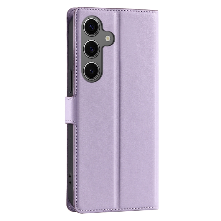 For Samsung Galaxy S24 FE 5G Voltage Ultra-thin Dot Leather Phone Case(Purple) For Samsung Galaxy S24 FE 5G Voltage Ultra-thin Dot Leather Phone Case(Purple)