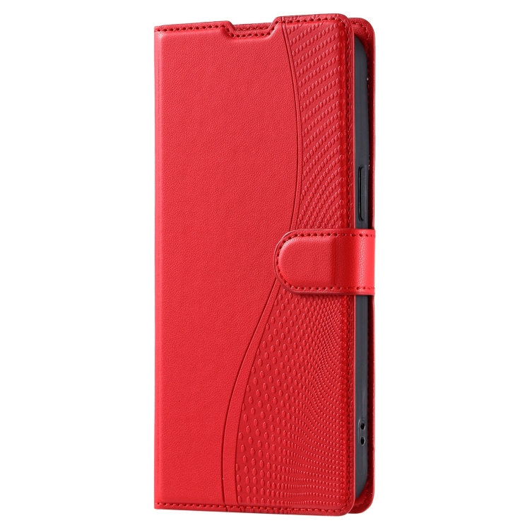 For Samsung Galaxy S22 5G Voltage Ultra-thin Dot Leather Phone Case(Red) For Samsung Galaxy S22 5G Voltage Ultra-thin Dot Leather Phone Case(Red)