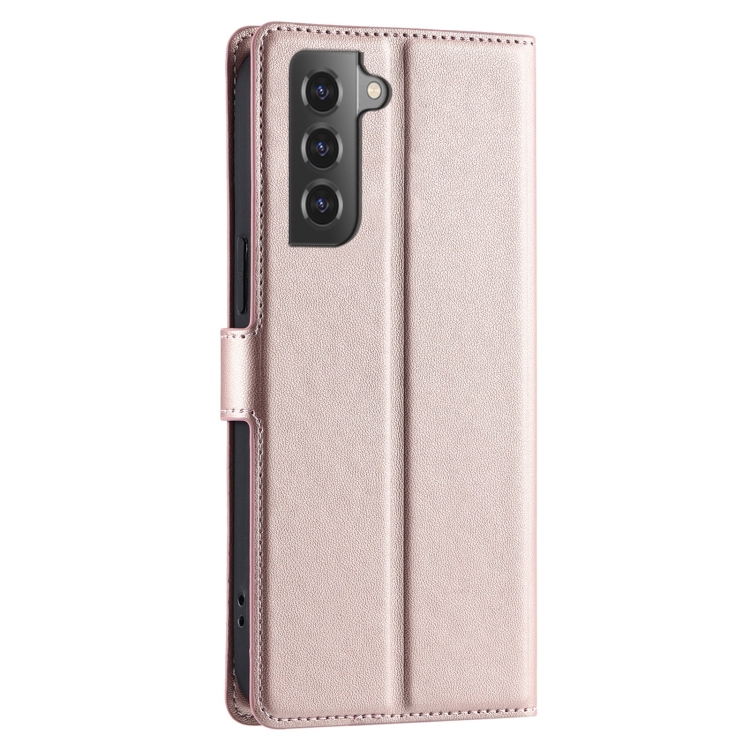 For Samsung Galaxy S21+ 5G Voltage Ultra-thin Dot Leather Phone Case(Rose Gold) For Samsung Galaxy S21+ 5G Voltage Ultra-thin Dot Leather Phone Case(Rose Gold)