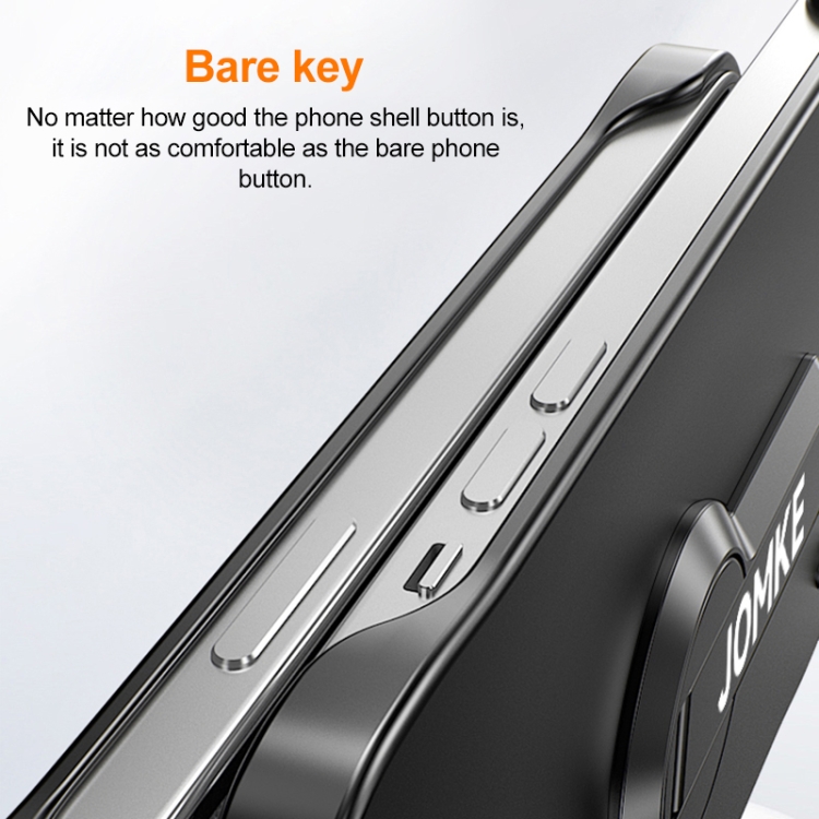 For iPhone 13 mini Baking Varnish 360 Rotate Holder No Frame PC Phone Case(Silver) For iPhone 13 mini Baking Varnish 360 Rotate Holder No Frame PC Phone Case(Silver)