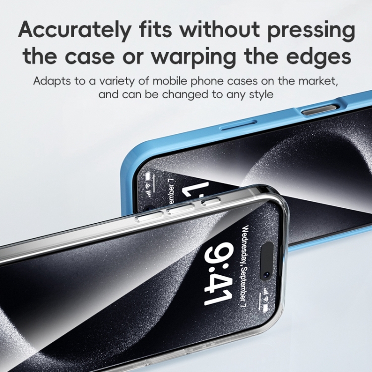 For iPhone 16 ZGA 0.33mm 2.5D Anti-static HD Tempered Glass Film For iPhone 16 ZGA 0.33mm 2.5D Anti-static HD Tempered Glass Film