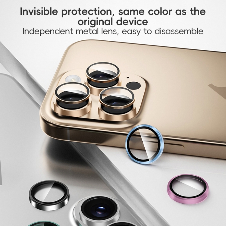 For iPhone 16 / 16 Plus ZGA AR Eagle Eye Phone Lens Film(Pink) For iPhone 16 / 16 Plus ZGA AR Eagle Eye Phone Lens Film(Pink)