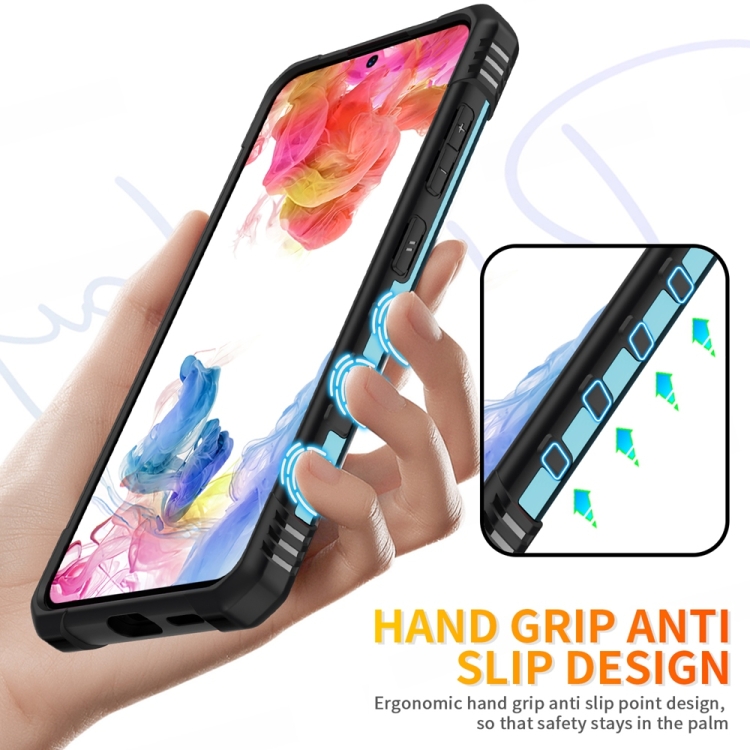 For Samsung Galaxy S24 5G Ring Holder Phone Case(Light Blue) For Samsung Galaxy S24 5G Ring Holder Phone Case(Light Blue)