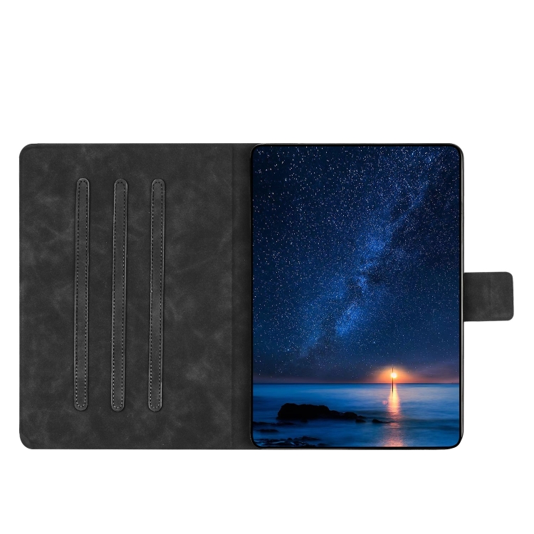 For iPad Air 10.9 2022 / 2020 Embossed Couple Cat Smart Tablet Leather Case(Black) For iPad Air 10.9 2022 / 2020 Embossed Couple Cat Smart Tablet Leather Case(Black)