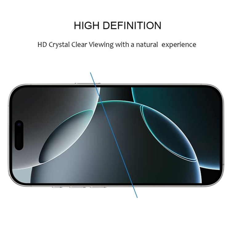 For iPhone 16 Pro 25pcs Full Glue Screen Tempered Glass Film For iPhone 16 Pro 25pcs Full Glue Screen Tempered Glass Film