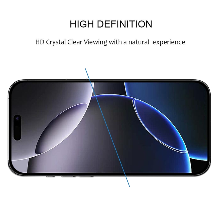 For iPhone 16 Pro Max 25pcs Full Glue Screen Tempered Glass Film For iPhone 16 Pro Max 25pcs Full Glue Screen Tempered Glass Film