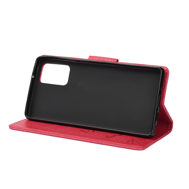 For Samsung Galaxy Note20 Butterflies Embossing Horizontal Flip Leather Case with Holder & Card Slots & Wallet(Red) For Samsung Galaxy Note20 Butterflies Embossing Horizontal Flip Leather Case with Holder & Card Slots & Wallet(Red)