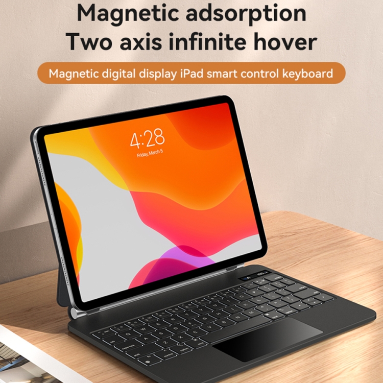 For iPad 10th Gen 10.9 2022 Yesido Dual-sided Clip Digital Display Magnetic Keyboard Leather Case(Black) For iPad 10th Gen 10.9 2022 Yesido Dual-sided Clip Digital Display Magnetic Keyboard Leather Case(Black)