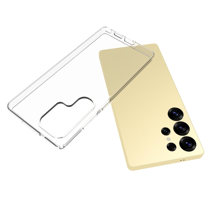For Samsung Galaxy S25 Ultra 5G Waterproof Texture TPU Phone Case(Transparent) For Samsung Galaxy S25 Ultra 5G Waterproof Texture TPU Phone Case(Transparent)