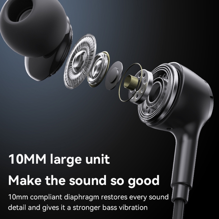 Yesido YH53 3.5mm In-Ear Wired Earphone, Length: 1.2m(Black) Yesido YH53 3.5mm In-Ear Wired Earphone, Length: 1.2m(Black)