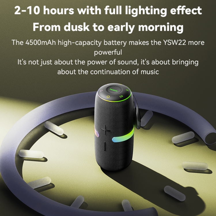 Yesido YSW22 30W Portable Wireless Bluetooth Speaker(Black) Yesido YSW22 30W Portable Wireless Bluetooth Speaker(Black)