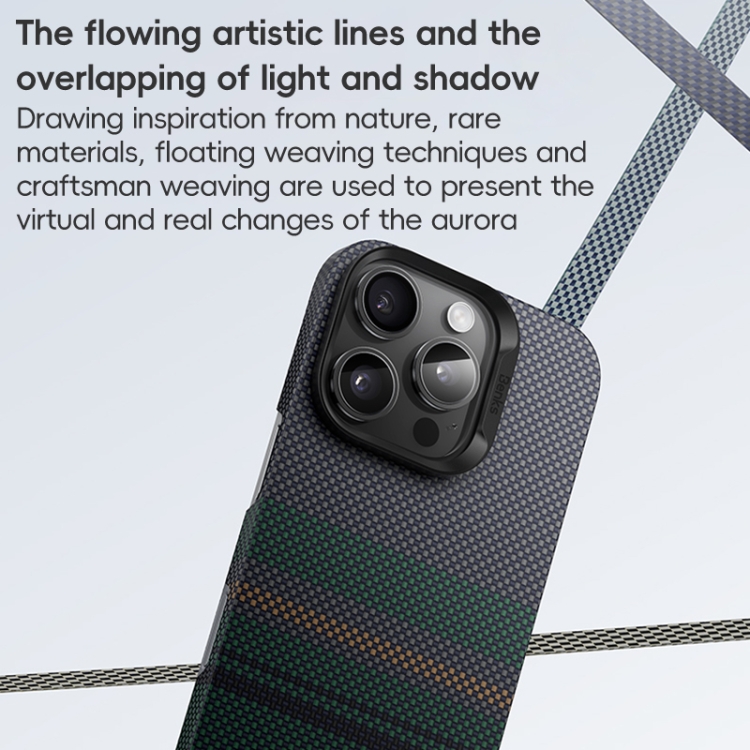 For iPhone 16 Pro Max Benks Color Shield C1 Classic Kevlar Woven MagSafe Phone Case For iPhone 16 Pro Max Benks Color Shield C1 Classic Kevlar Woven MagSafe Phone Case