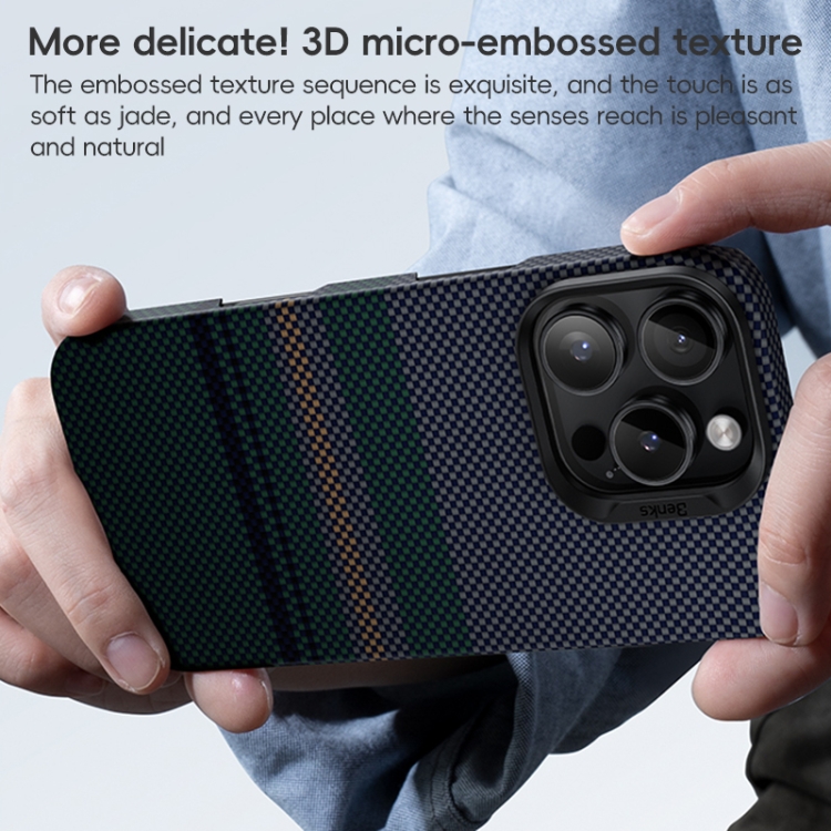 For iPhone 16 Pro Max Benks Color Shield C1 Classic Kevlar Woven MagSafe Phone Case For iPhone 16 Pro Max Benks Color Shield C1 Classic Kevlar Woven MagSafe Phone Case