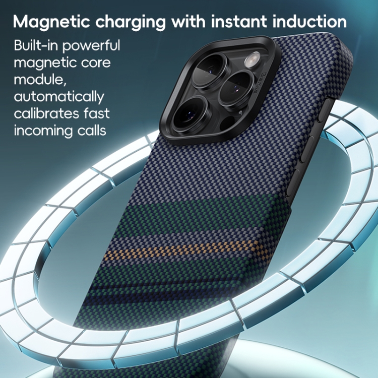 For iPhone 16 Pro Max Benks Color Shield C1 Classic Kevlar Woven MagSafe Phone Case For iPhone 16 Pro Max Benks Color Shield C1 Classic Kevlar Woven MagSafe Phone Case
