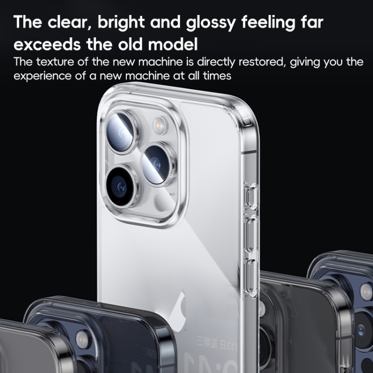 For iPhone 16 Pro Max Benks PC Hybrid TPU Shockproof Phone Case(Transparent)