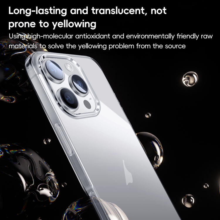 For iPhone 16 Pro Max Benks PC Hybrid TPU Shockproof Phone Case(Transparent)