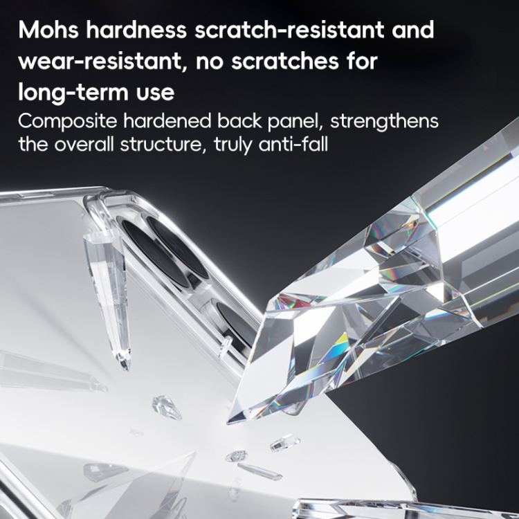 For iPhone 16 Pro Max Benks PC Hybrid TPU Shockproof Phone Case(Transparent)
