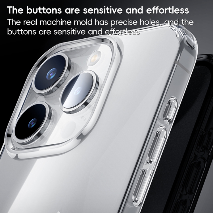 For iPhone 16 Pro Max Benks PC Hybrid TPU Shockproof Phone Case(Transparent)