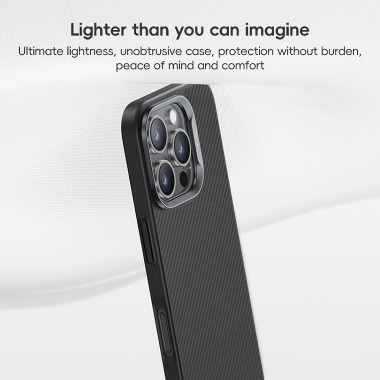 For iPhone 16 Pro Max Benks MagSafe Kevlar Fiber Ultra-thin Shockproof Phone Case(Black) For iPhone 16 Pro Max Benks MagSafe Kevlar Fiber Ultra-thin Shockproof Phone Case(Black)