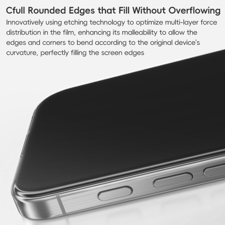 For iPhone 16 Pro Max Benks King Kong Series Corning HD Glass Film For iPhone 16 Pro Max Benks King Kong Series Corning HD Glass Film