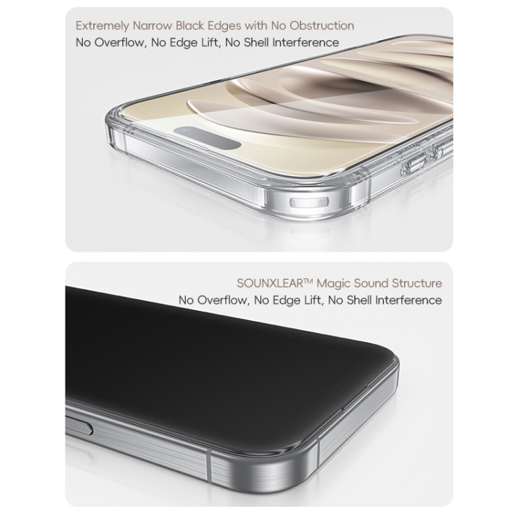 For iPhone 16 Pro Max Benks King Kong Series Corning HD Glass Film For iPhone 16 Pro Max Benks King Kong Series Corning HD Glass Film