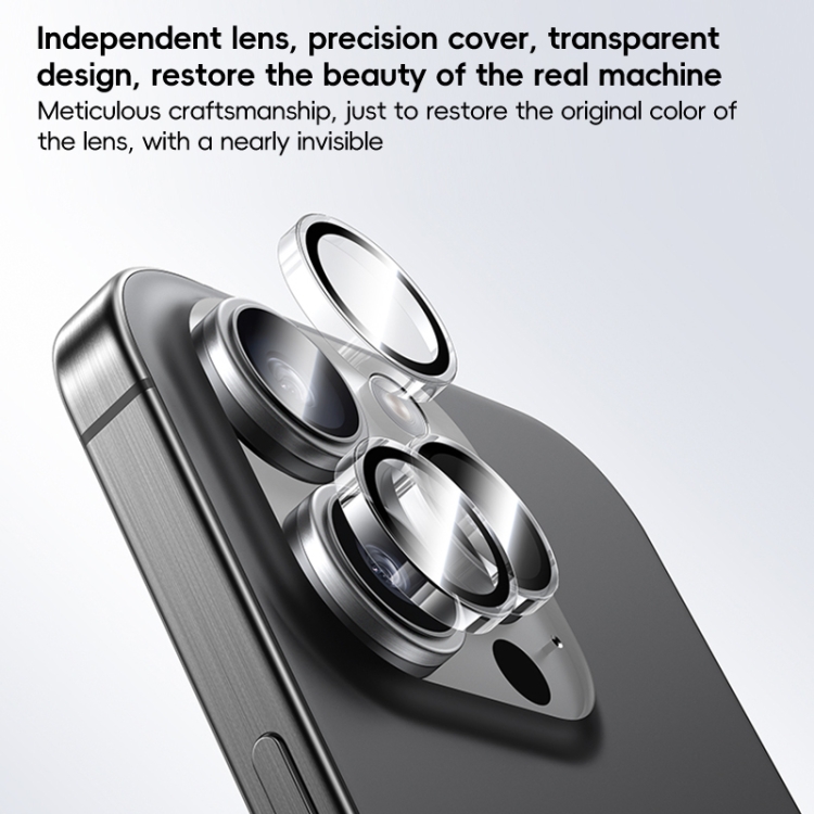 For iPhone 16 Pro Max Benks King Kong Series Corning Single Clear Lens Protective Film For iPhone 16 Pro Max Benks King Kong Series Corning Single Clear Lens Protective Film