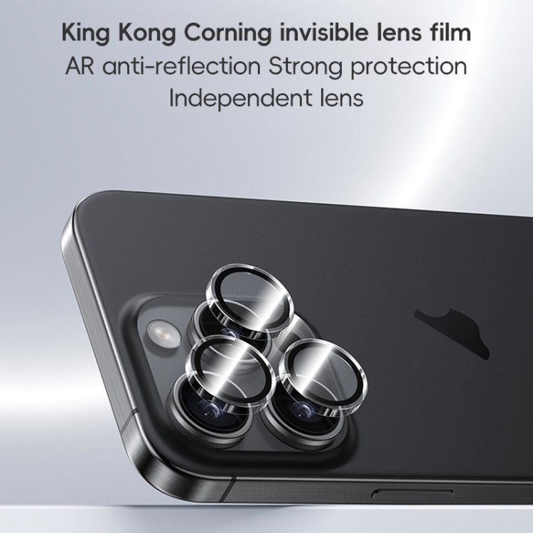 For iPhone 16 Pro Max Benks King Kong Series Corning Single Clear Lens Protective Film For iPhone 16 Pro Max Benks King Kong Series Corning Single Clear Lens Protective Film