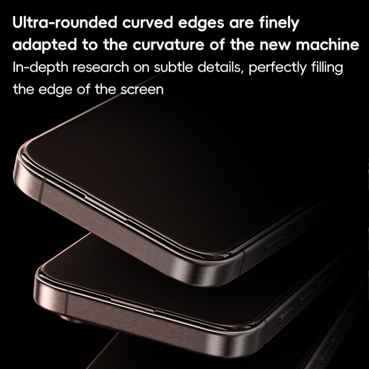 For iPhone 16 Pro Max Benks Zero Sense Series HD Tempered Protective Film For iPhone 16 Pro Max Benks Zero Sense Series HD Tempered Protective Film