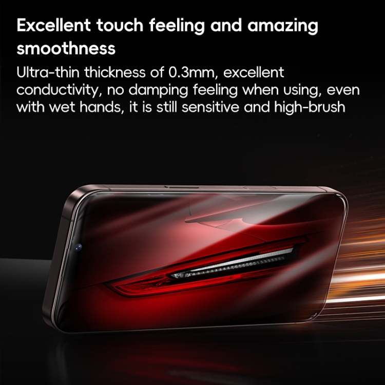 For iPhone 16 Pro Max Benks Zero Sense Series HD Tempered Protective Film For iPhone 16 Pro Max Benks Zero Sense Series HD Tempered Protective Film