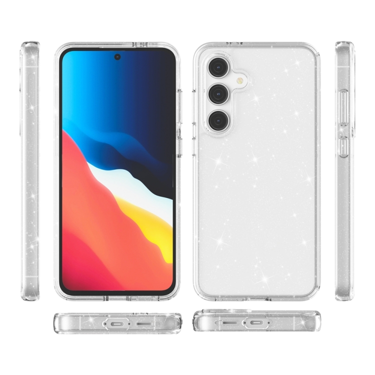 For Samsung Galaxy S24 FE 5G Terminator Style Shockproof Phone Case(White) For Samsung Galaxy S24 FE 5G Terminator Style Shockproof Phone Case(White)