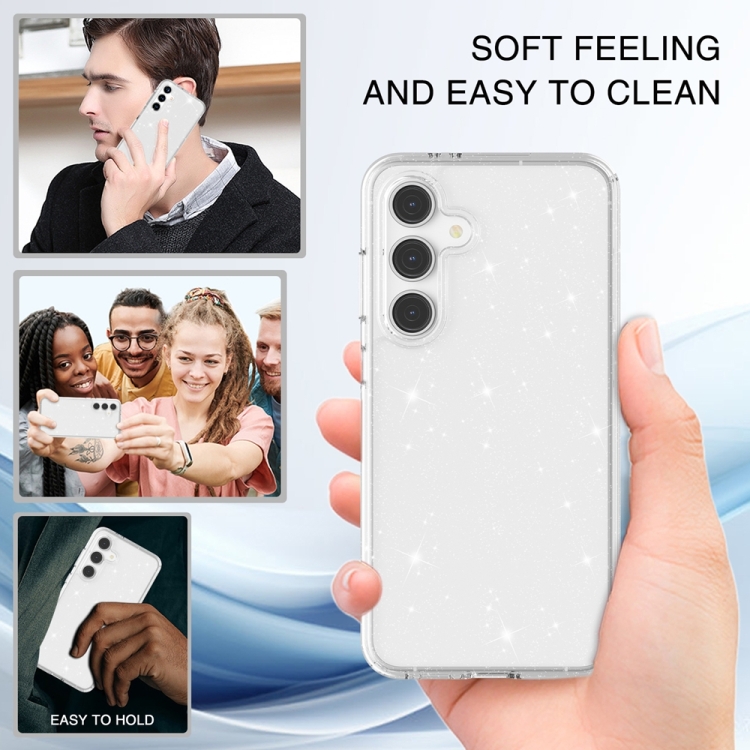 For Samsung Galaxy S24 FE 5G Terminator Style Shockproof Phone Case(White) For Samsung Galaxy S24 FE 5G Terminator Style Shockproof Phone Case(White)