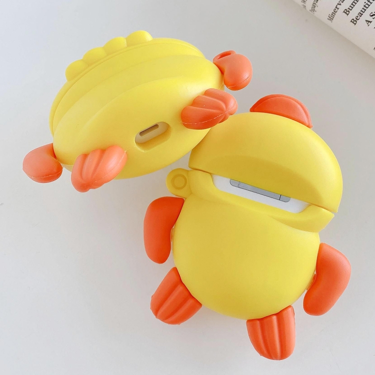 For AirPods Pro Swimming Small Yellow Duck Shape Earphone Protective Case For AirPods Pro Swimming Small Yellow Duck Shape Earphone Protective Case