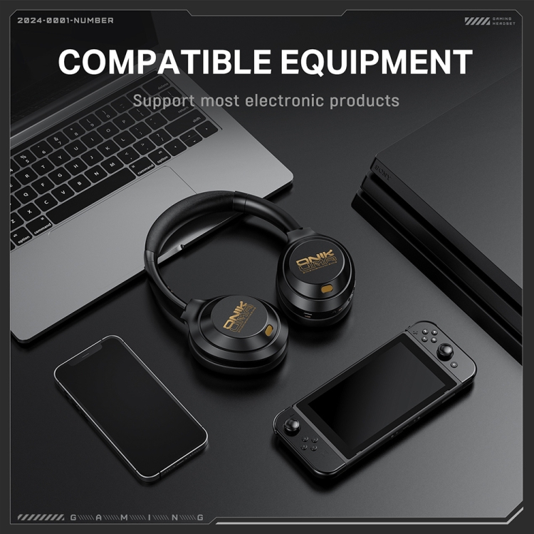 ONIKUMA GT811 Head-mounted Dual Noise Reduction Wireless Bluetooth Earphone(Black) ONIKUMA GT811 Head-mounted Dual Noise Reduction Wireless Bluetooth Earphone(Black)