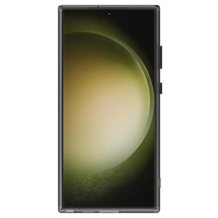 For Samsung Galaxy S24 Ultra 5G Candy PC Hybrid TPU Shockproof Phone Case(Black)