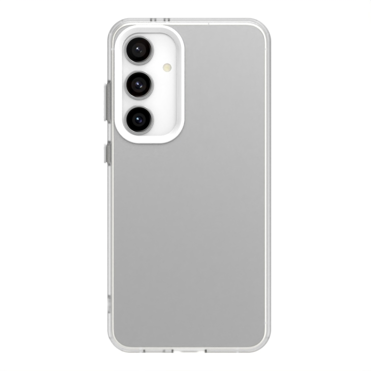 For Samsung Galaxy S24 5G Candy PC Hybrid TPU Shockproof Phone Case(White) For Samsung Galaxy S24 5G Candy PC Hybrid TPU Shockproof Phone Case(White)