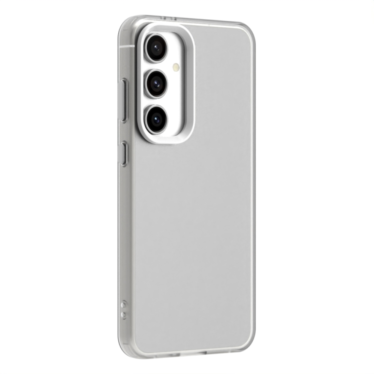 For Samsung Galaxy S24 5G Candy PC Hybrid TPU Shockproof Phone Case(White) For Samsung Galaxy S24 5G Candy PC Hybrid TPU Shockproof Phone Case(White)
